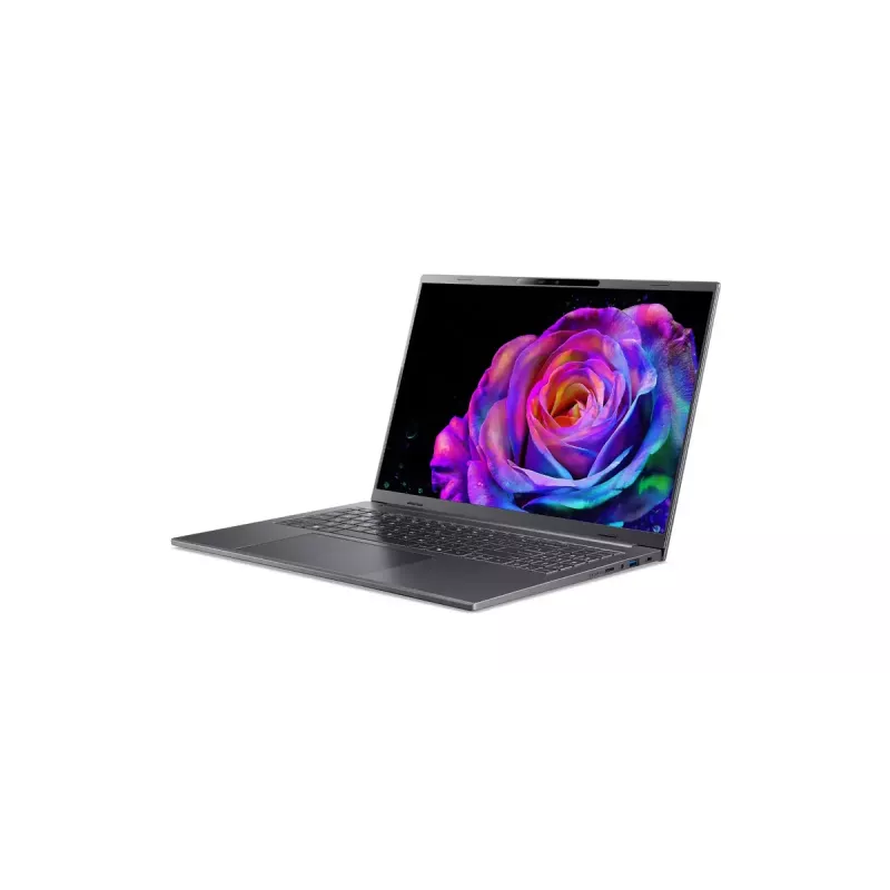 Laptop Acer Aspire 16 AI A16-61M-R473 — 16-calowy wyświetlacz WUXGA+, AMD Ryzen AI 5 330 3,4 GHz, 16 GB LPDDR5x, 512 GB SSD, Windows 11 Home, Szary