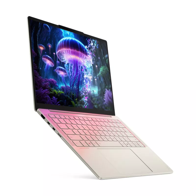 Lenovo Yoga cienki 7 14ILL10 Copilot+ PC Intel Core Ultra 5 226V Laptop 35,6 cm (14 cali) WUXGA 16 GB LPDDR5x-SDRAM 512 GB SSD Wi-Fi 7 (802.11be) Windows 11 Home Niemiecki Szary