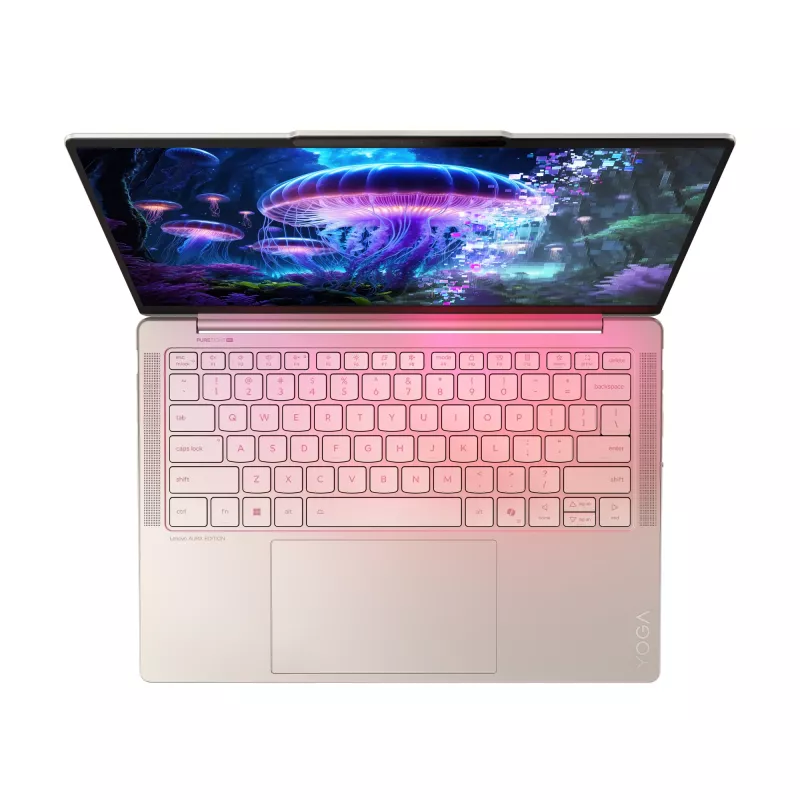 Lenovo Yoga cienki 7 14ILL10 Copilot+ PC Intel Core Ultra 5 226V Laptop 35,6 cm (14 cali) WUXGA 16 GB LPDDR5x-SDRAM 512 GB SSD Wi-Fi 7 (802.11be) Windows 11 Home Niemiecki Szary