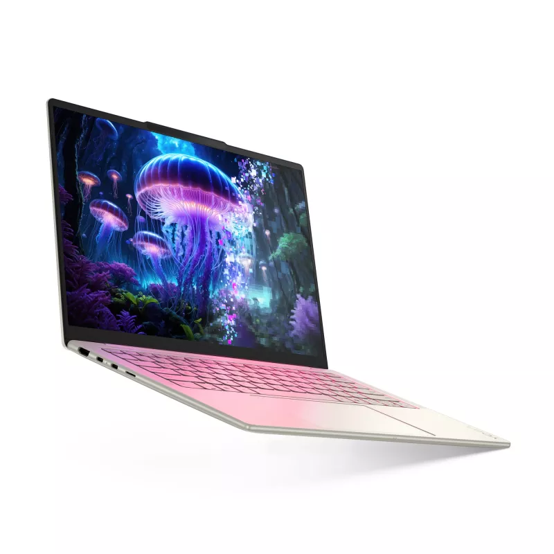Lenovo Yoga cienki 7 14ILL10 Copilot+ PC Intel Core Ultra 5 226V Laptop 35,6 cm (14 cali) WUXGA 16 GB LPDDR5x-SDRAM 512 GB SSD Wi-Fi 7 (802.11be) Windows 11 Home Niemiecki Szary