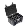 Twarda walizka B&W Cases 2000/B/SI
