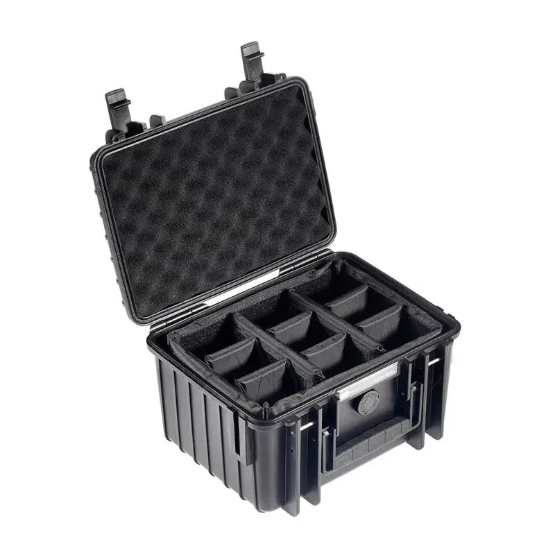 Twarda walizka B&W Cases 2000/B/SI