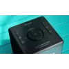 Cyfrowy budzik Philips TAR4600/10 Czarny LCD AC/Bateria