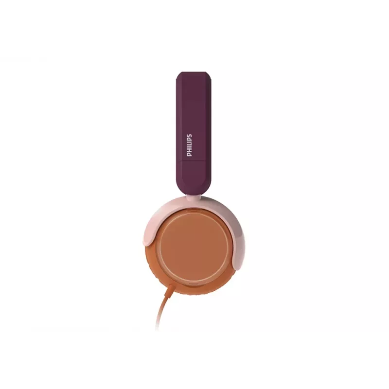 Philips 2000 series TAK2000MP/00 słuchawki/zestaw słuchawkowy Przewodowe Nagłowne Rozmowy/Muzyka USB typu C Pomarańczowy, fioletowy, różowy