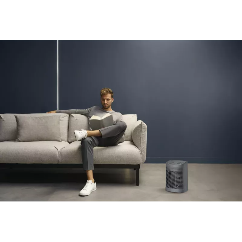 Rowenta Instant Comfort SO6511 Grzejnik elektryczny z wentylatorem, szary, 2200 W, do wnętrz