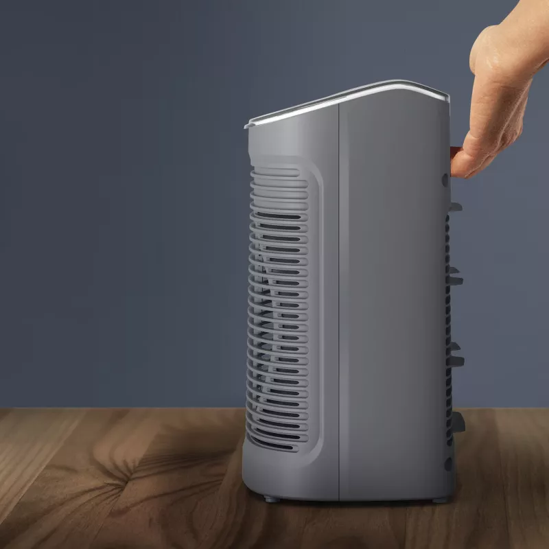 Rowenta Instant Comfort SO6511 Grzejnik elektryczny z wentylatorem, szary, 2200 W, do wnętrz