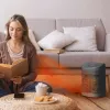 Rowenta Instant Comfort SO6511 Grzejnik elektryczny z wentylatorem, szary, 2200 W, do wnętrz