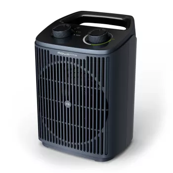 Grzejnik wentylatorowy elektryczny Rowenta Intense Comfort SO2351F0, 2000 W, ciemnoniebieski, stół/podłoga, do pomieszczeń do 35 m²