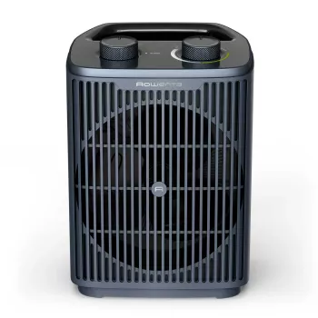 Grzejnik wentylatorowy elektryczny Rowenta Intense Comfort SO2351F0, 2000 W, ciemnoniebieski, stół/podłoga, do pomieszczeń do 35 m²