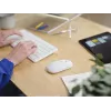 Zestaw klawiatury i myszy TRUST Lyra Mini Wireless QWERTZ (RF + Bluetooth) Biały, układ niemiecki