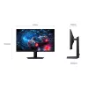 Monitor Samsung G70F 68,6 cm (27 cali) 3840 x 2160 pikseli 4K Ultra HD LCD Czarny
