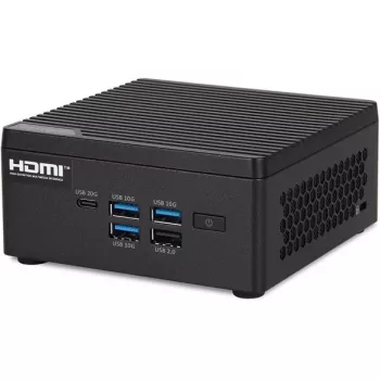 TERRA Micro 6100V1 Intel Core Ultra 5 125H 16 GB DDR5-SDRAM 500 GB SSD Windows 11 Pro Mikro PC Mini PC Czarny