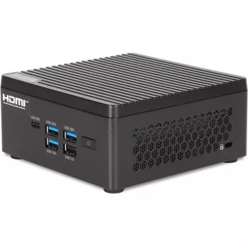 TERRA Micro 6100V1 Intel Core Ultra 5 125H 16 GB DDR5-SDRAM 500 GB SSD Windows 11 Pro Mikro PC Mini PC Czarny