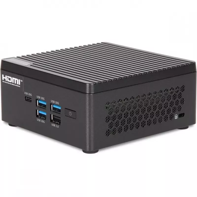 TERRA Micro 6100V1 Intel Core Ultra 5 125H 16 GB DDR5-SDRAM 500 GB SSD Windows 11 Pro Mikro PC Mini PC Czarny
