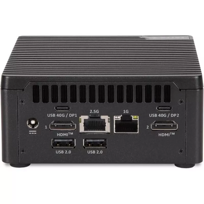 TERRA Micro 6100V1 Intel Core Ultra 5 125H 16 GB DDR5-SDRAM 500 GB SSD Windows 11 Pro Mikro PC Mini PC Czarny