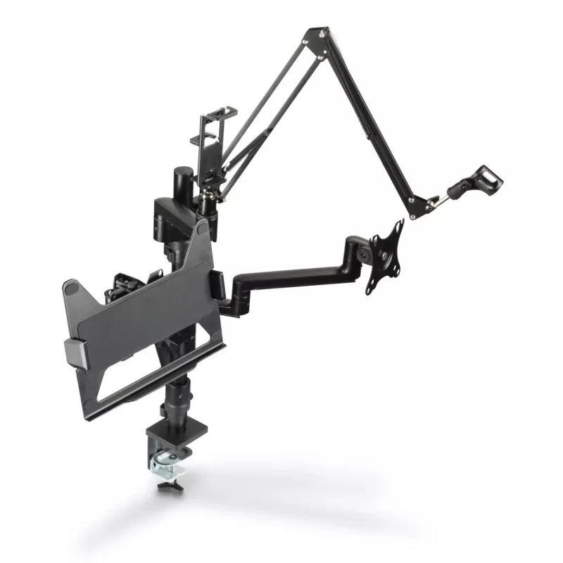 Hama 00004663 uchwyt/stojak do monitora 81,3 cm (32 cale) Biurko Czarny