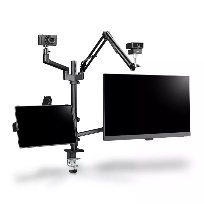 Hama 00004663 uchwyt/stojak do monitora 81,3 cm (32 cale) Biurko Czarny
