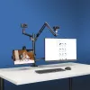 Hama 00004663 uchwyt/stojak do monitora 81,3 cm (32 cale) Biurko Czarny