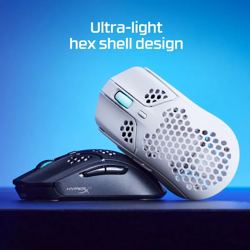 HyperX Pulsefire Haste - Bezprzewodowa mysz gamingowa (biała)