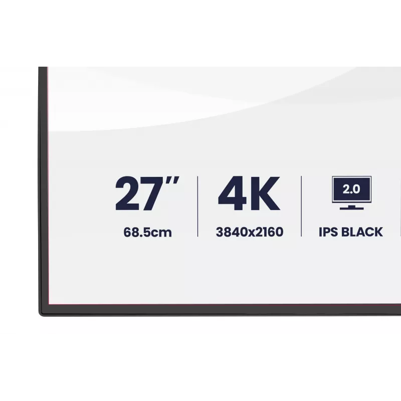 Monitor komputerowy iiyama PROGRAPHIC HB2701UHSNP-B1 68,6 cm (27 cali) 3840 x 2160 pikseli 4K Ultra HD LCD Czarny