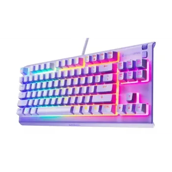 Klawiatura gamingowa TKL w stylu mechanicznym STEELSERIES Apex 3 TKL US z podświetleniem RGB, bez klawiatury numerycznej, układ US