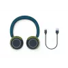 Philips 4000 series TAK4200CT/00 słuchawki/zestaw słuchawkowy Bezprzewodowe Pałąk na głowę Połączenia/Muzyka Bluetooth Niebieski, Zielony