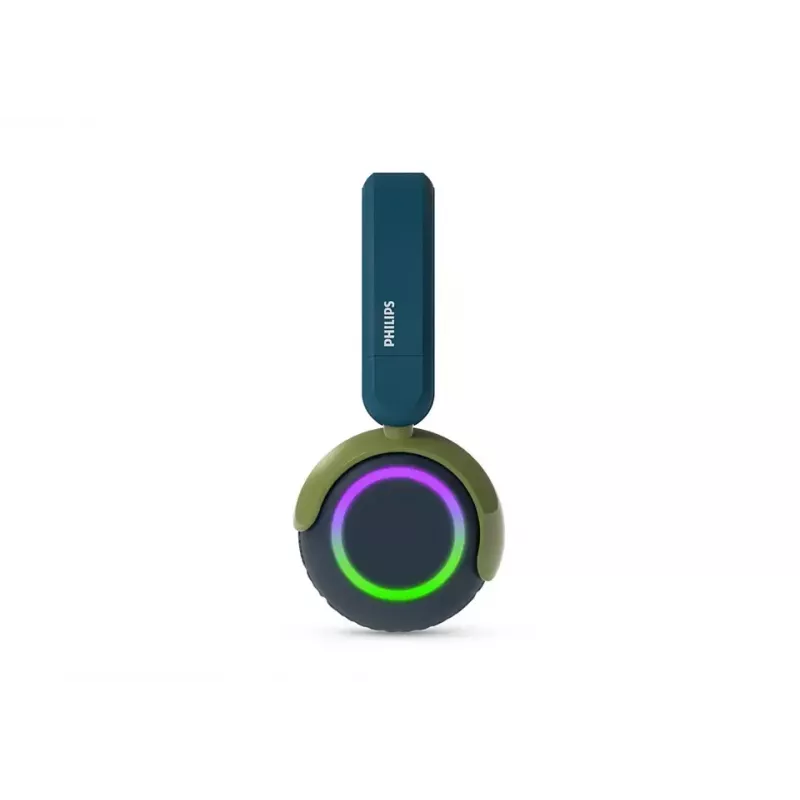 Philips 4000 series TAK4200CT/00 słuchawki/zestaw słuchawkowy Bezprzewodowe Pałąk na głowę Połączenia/Muzyka Bluetooth Niebieski, Zielony
