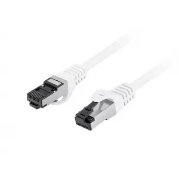 Kabel sieciowy LANBERG Cat8.1 S/FTP (S-STP) RJ-45–RJ-45 biały 2 m