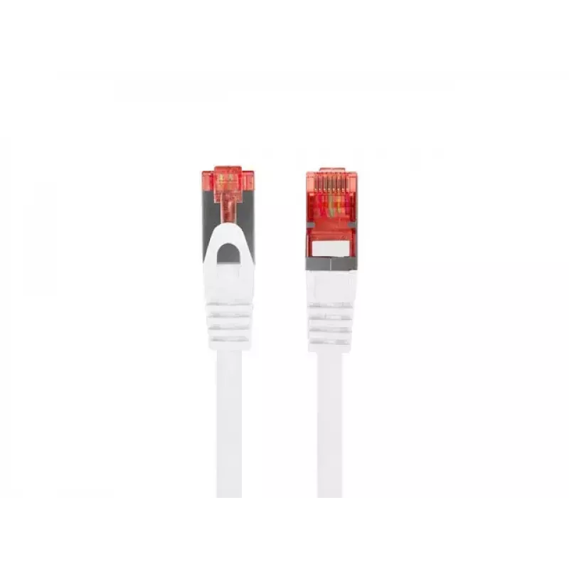 LANBERG Cat6 S/FTP (S-STP) kabel sieciowy, RJ‑45–RJ‑45, 2 m, biały