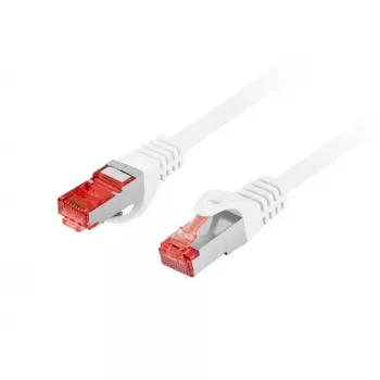 LANBERG Cat6 S/FTP (S-STP) kabel sieciowy, RJ‑45–RJ‑45, 2 m, biały