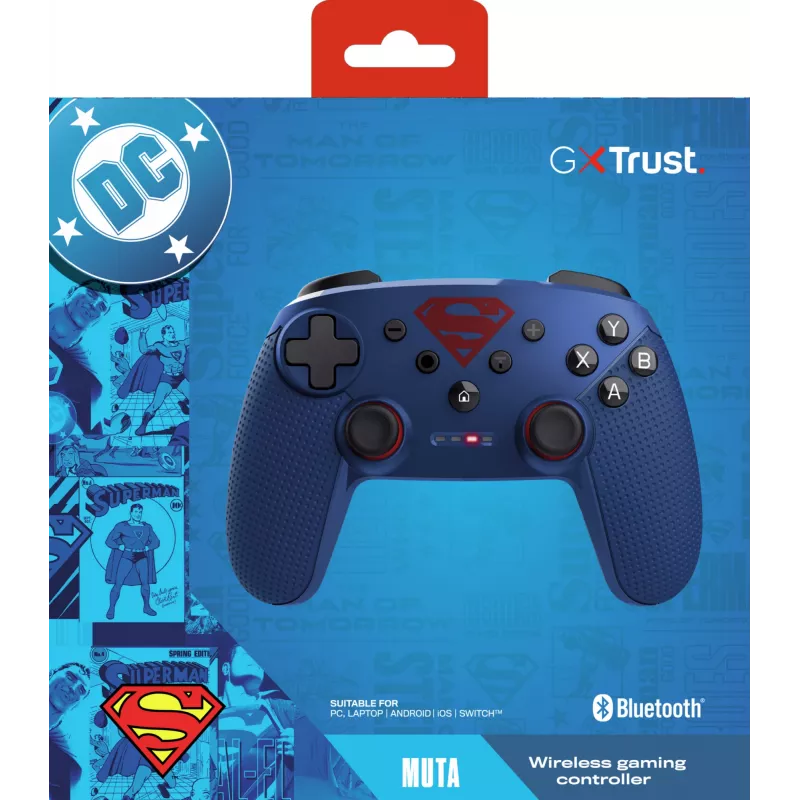 Gamepad Trust GXT 542SM Muta niebieski Bluetooth RF USB Android Nintendo Switch PC iOS