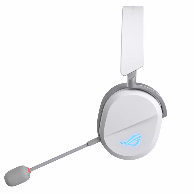 Zestaw słuchawkowy ASUS ROG Pelta przewodowy i bezprzewodowy nauszny do gier USB Type-C Bluetooth biały