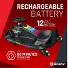 Elektryczny gokart driftowy Razor CRAZY CART Shift Lightshow — akumulator litowo-jonowy, pokaz świetlny LED, 13 km/h, 40 min