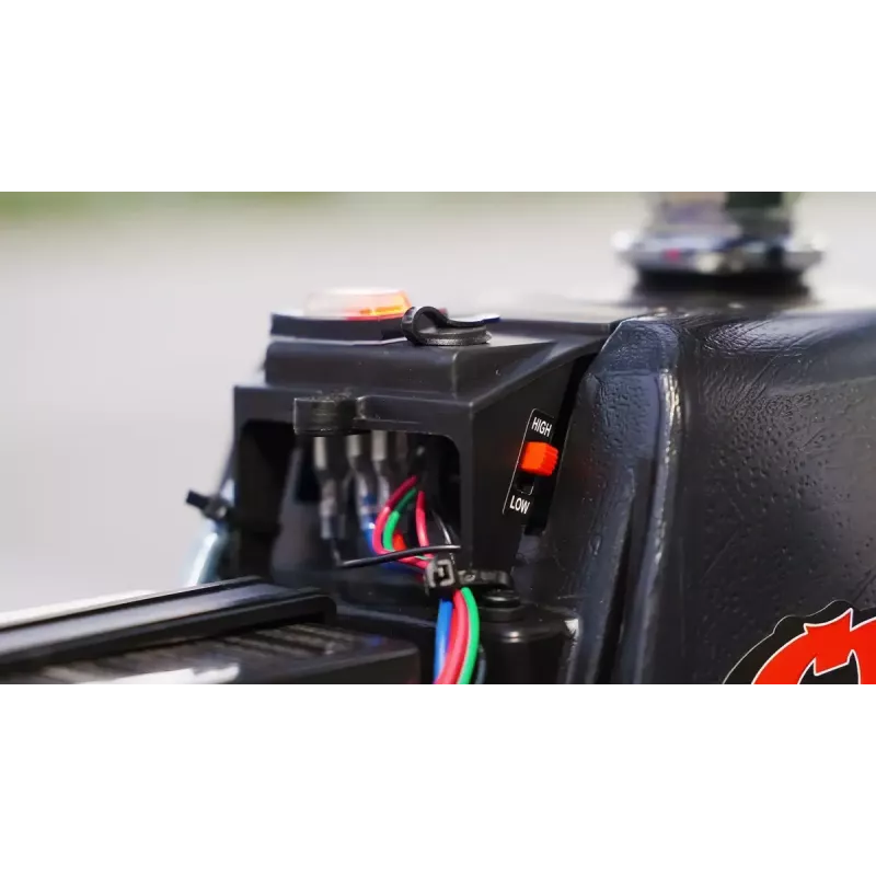 Elektryczny gokart driftowy Razor CRAZY CART Shift Lightshow — akumulator litowo-jonowy, pokaz świetlny LED, 13 km/h, 40 min