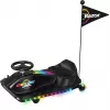Elektryczny gokart driftowy Razor CRAZY CART Shift Lightshow — akumulator litowo-jonowy, pokaz świetlny LED, 13 km/h, 40 min