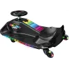 Elektryczny gokart driftowy Razor CRAZY CART Shift Lightshow — akumulator litowo-jonowy, pokaz świetlny LED, 13 km/h, 40 min