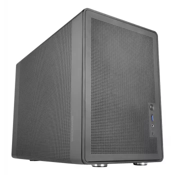 Obudowa PC Mini Tower TACENS Mars Gaming MC-XPRO — Mini-ITX/Micro-ATX, obsługa zasilaczy SFX, mesh, czarna, wentylatory 120 mm