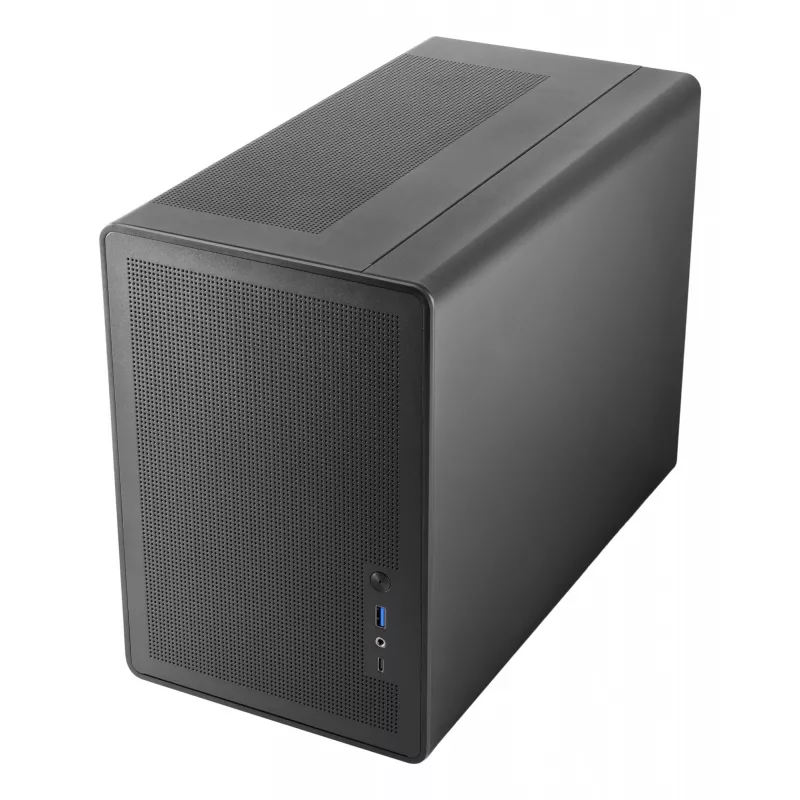 Obudowa PC Mini Tower TACENS Mars Gaming MC-XPRO — Mini-ITX/Micro-ATX, obsługa zasilaczy SFX, mesh, czarna, wentylatory 120 mm
