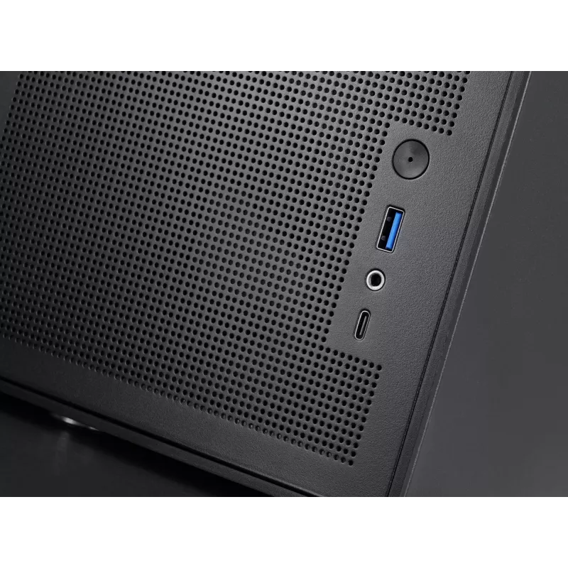 Obudowa PC Mini Tower TACENS Mars Gaming MC-XPRO — Mini-ITX/Micro-ATX, obsługa zasilaczy SFX, mesh, czarna, wentylatory 120 mm