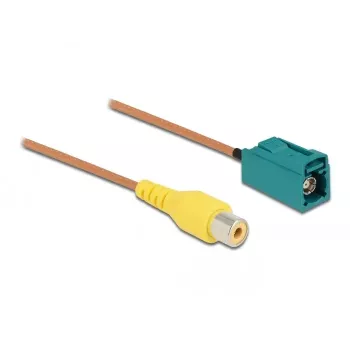Kabel FAKRA Z jack do RCA jack RG-179 32 cm DeLOCK