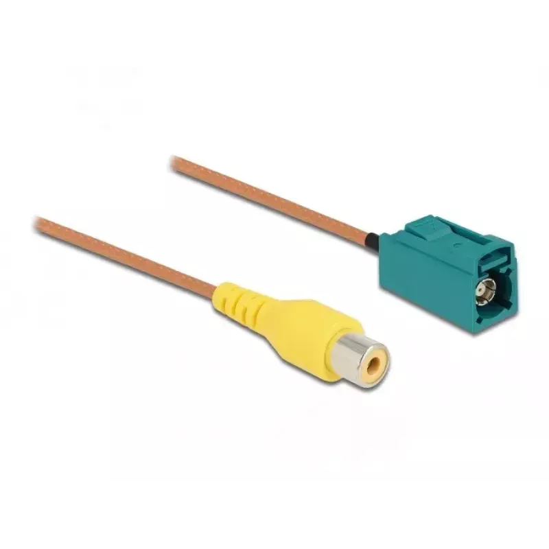 Kabel FAKRA Z jack do RCA jack RG-179 32 cm DeLOCK