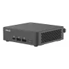 Mini-PC barebone ASUS NUC 15 Pro cienki Kit RNUC15CRKI300000 — Core 3 100U do 4.7 GHz, bez RAM, Intel Graphics, Wi‑Fi 6/7, Bluetooth 5.4, 1Gb + 2.5Gb Ethernet, czarny