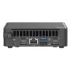 Mini PC barebone ASUS NUC 15 Pro Czarny — Intel Core Ultra 5, DDR5 do 96 GB, M.2 SSD, Wi‑Fi 7, Bluetooth 5.4, 1x RJ‑45, zasilacz 120 W