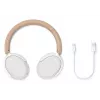 Philips 5000 series TAK5500AL/00 słuchawki/zestaw słuchawkowy Przewodowe i bezprzewodowe Nauszny Rozmowy/Muzyka Bluetooth Bursztynowy, Biały