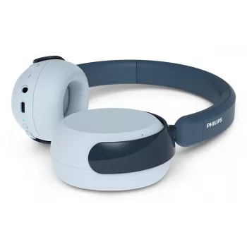 Zestaw słuchawkowy Philips 5000 series TAK5500RT Przewodowy i bezprzewodowy Nagłowny Połączenia/Muzyka Bluetooth Niebieski, Zielony