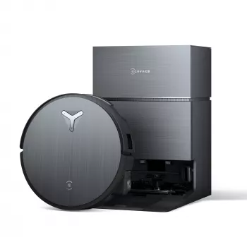 Odkurzacz robotyczny Ecovacs Deebot X11 Pro Omni — czarny, Li-Ion 6400 mAh, czas pracy 206 min, pojemnik na kurz 0,22 L, stacja bazowa 2,5 L
