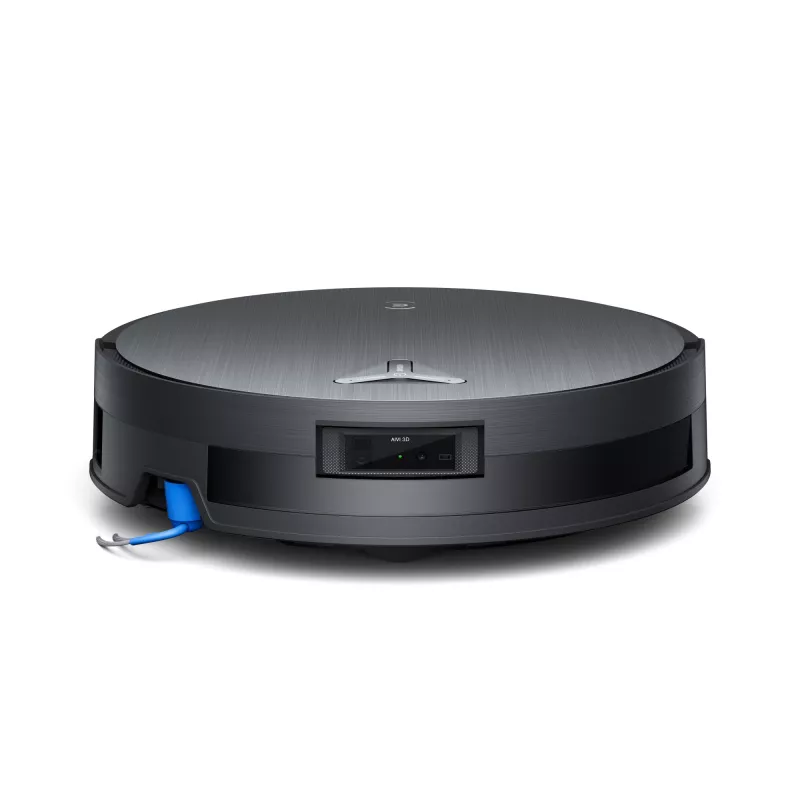 Odkurzacz robotyczny Ecovacs Deebot X11 Pro Omni — czarny, Li-Ion 6400 mAh, czas pracy 206 min, pojemnik na kurz 0,22 L, stacja bazowa 2,5 L