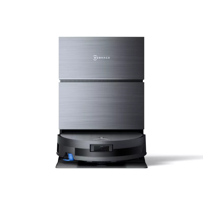 Odkurzacz robotyczny Ecovacs Deebot X11 Pro Omni — czarny, Li-Ion 6400 mAh, czas pracy 206 min, pojemnik na kurz 0,22 L, stacja bazowa 2,5 L