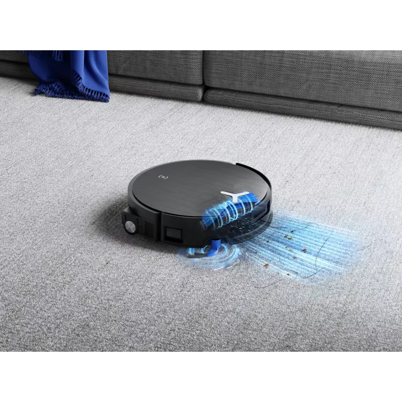 Odkurzacz robotyczny Ecovacs Deebot X11 Pro Omni — czarny, Li-Ion 6400 mAh, czas pracy 206 min, pojemnik na kurz 0,22 L, stacja bazowa 2,5 L