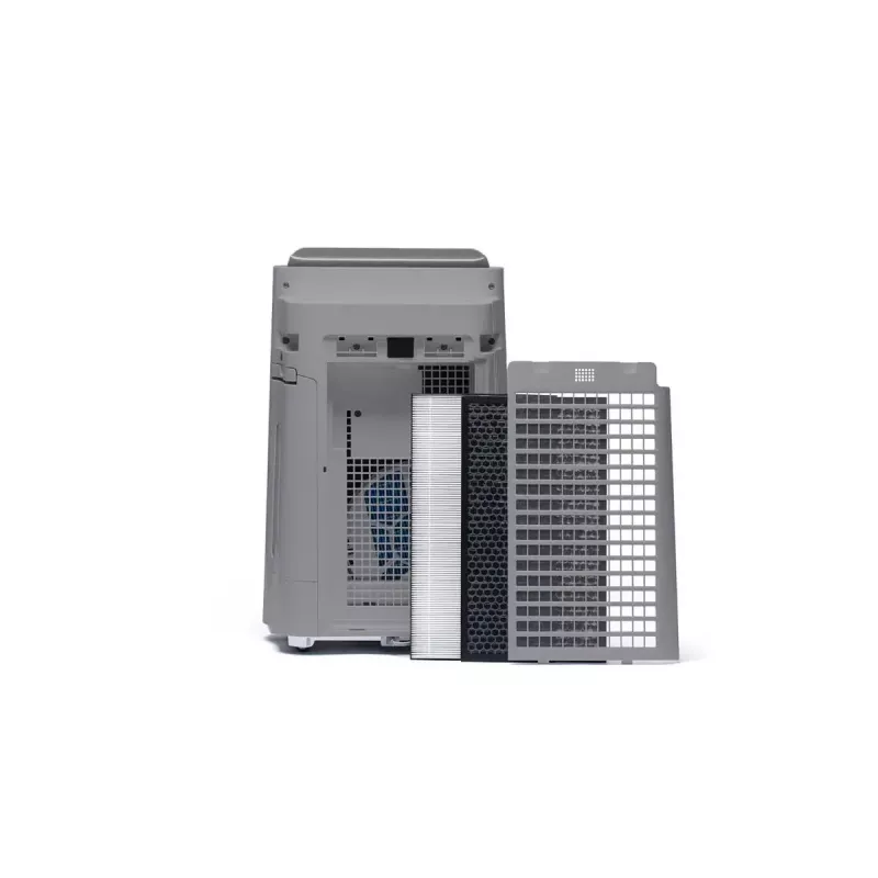 Oczyszczacz powietrza Sharp UA-HD50E-L — powierzchnia 38 m², 306 m³/h, 55 dB, 54 W, Szary, 7,9 kg